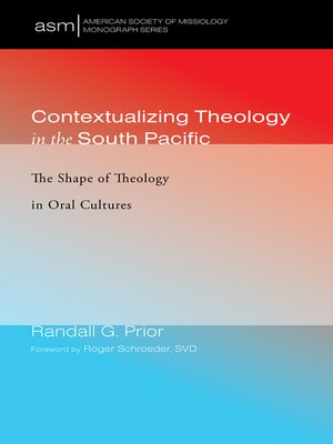 cover image of Contextualizing Theology in the South Pacific